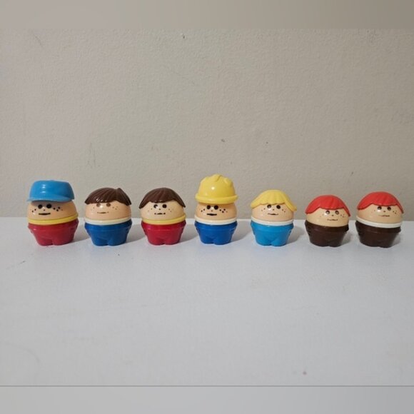 None Other - Vintage Little Tikes Toddle Tots Set Of 7